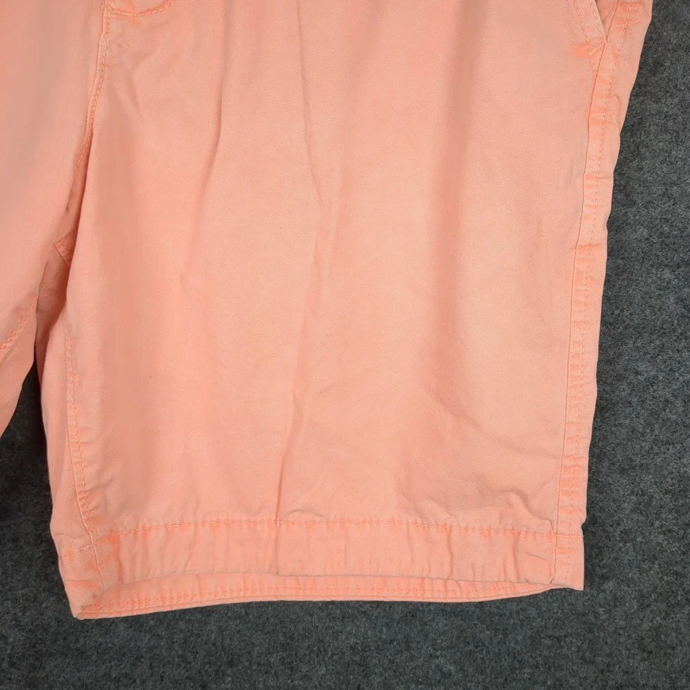 American‎ Eagle Outfitters Mens Shorts Peach Size 32 Cotton Flat Front Casual